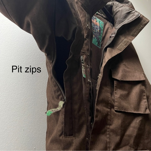 Burton- Brown snow jacket size 14-16yo - Picture 3 of 10